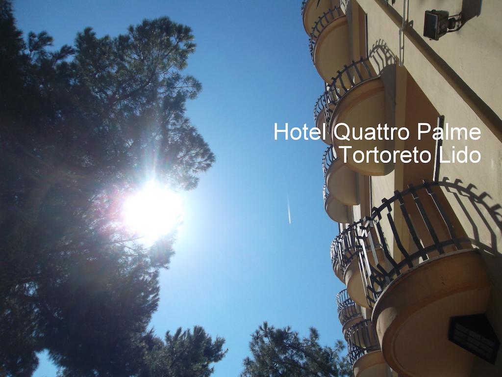 Hotel Quattropalme Tortoreto Exteriör bild