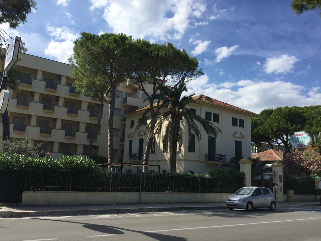 Hotel Quattropalme Tortoreto Exteriör bild